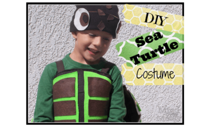 Turtle Costume DIY – Barely Any Sewing