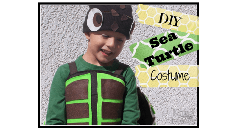 Turtle Costume DIY – Barely Any Sewing