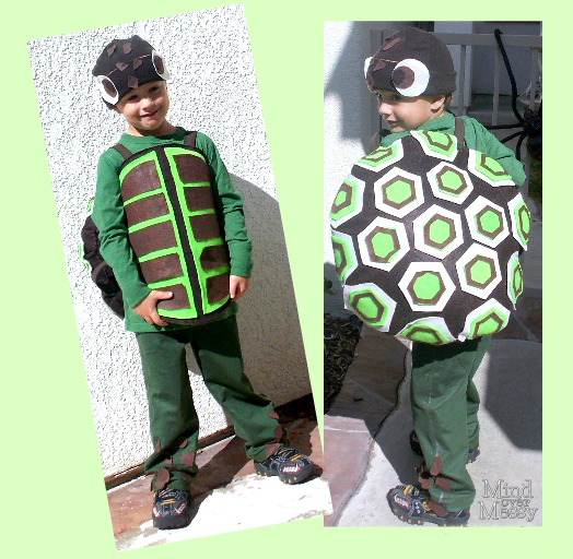 DIY Sea Turtle Costume