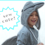 DIY dolphin costume