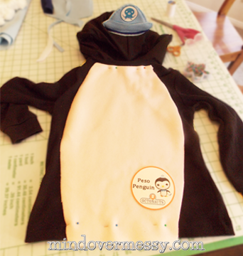 Octonauts Peso Penguin Costume Tutorial