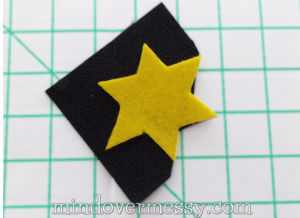 Snap-in grommets and hot glue make this project easy and "sew" cute! This was the latest addition to a super hero room, but can go with so many themes. 
