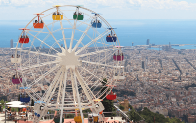 The “Must See” Tibidabo Amusement Park for Families in Barcelona, Spain