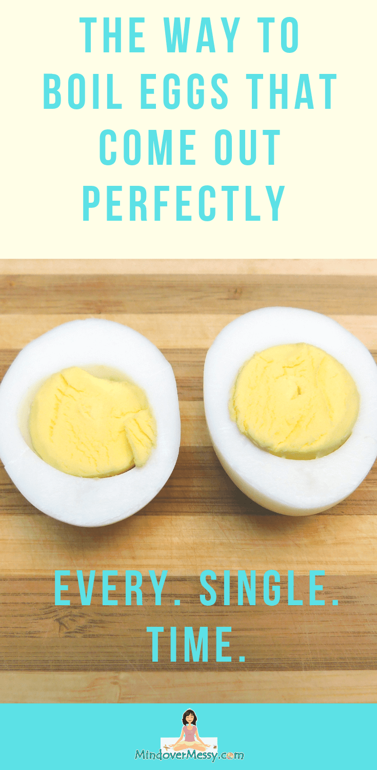 How to Hard Boil Eggs That Come out Perfectly (And Peel Easy) Every. Single. Time.