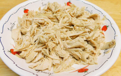 Easy Shredded Chicken in the Crock-Pot with a Twist for All Your Favorite Recipes